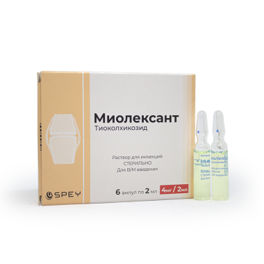 Миолексант Ампулы